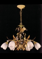 02 Lampadario 6 luci