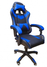 06 Poltrona GAMING RECLINABILE CON MASSAGGIO VIBRANTE